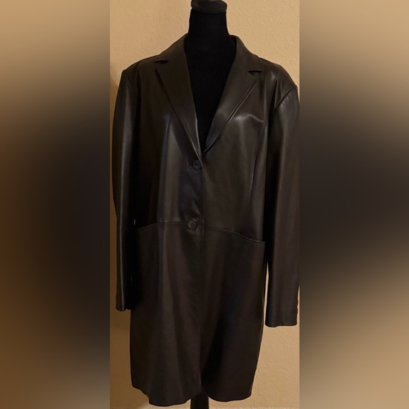 Preston & York Jackets & Blazers - Preston & York Women Soft Genuine Lamb Skin Leather Jacket brown Size XL